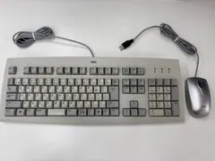 【動作確認済み】NEC USB接続 有線キーボード NEC製マウス付き