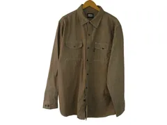 w01260903159　KEY　XLサイズ　Brown　　トップス　長袖シャツ　秋冬