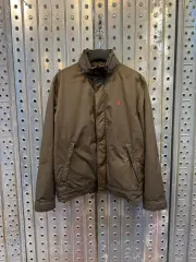 POLO RALPH LAUREN ポリエステルジャケット オリーブグリーン S