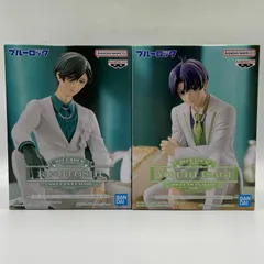 ブルーロック　2点セット　SWEETS FLAVOR　2026　糸師凛　潔世一　プライズ　フィギュア　バンダイ　バンプレスト　（ME29-5451）