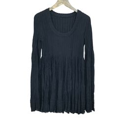 【新品】アライア(ALAIA) 長袖チュニック 38 黒 ロンハーマン取り扱い