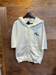 EVISU エヴィス 半袖 フード ジップアップ