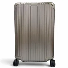 美品 RIMOWA リモワ 925.63 Original オリジナル チェックインM アルミニウム TSAロック搭載 キャリー スーツケース チタニウム ドイツ製