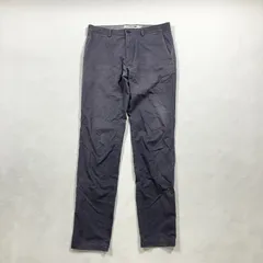 ★ LACOSTE ラコステ パンツ テーパードパンツ ボトムス スリムフィット 無地 シンプル グレー L メンズ