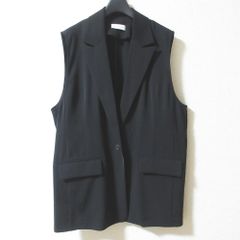 BARNYARDSTORM バンヤードストーム ロングジレ ベスト BG623718MO サイズ1 ブラック レディース 春 夏 秋 冬 중고 古着 USED 상태좋음