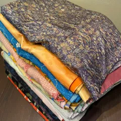 【きものまとめ売り】着物15枚 リメイク素材　素材バラバラ　ハンドメイド向け