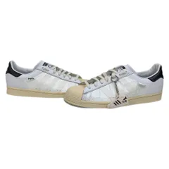 アディダス adidas テグッタン スーパースター Taegeukdang Superstar コラボ HQ3612 メンズ靴 スニーカー ホワイト 27.5cmサイズ 201-shoes2123