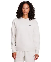 リーボック レディース トップス シャツ クルーネック Reebok Womens Crewneck Top Vector Chalk チョーク