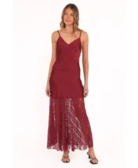 Petal and Pup レディース トップス ワンピース マキシ Petal and Pup Womens Elowyn Maxi Dress Cherry