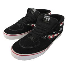 バンズ VANS Half Cab ハーフキャブ チェッカーフラッグ ブラック 黒 30cm スニーカー シューズ 靴