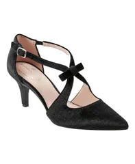 バンドリーノ レディース シューズ パンプス Bandolino Womens Zeffer Bow Detail Dress Pumps Black Velvet ブラック