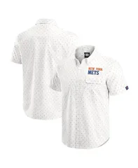 ファナティクス レディース トップス シャツ プリント ダウン Fanatics Darius Rucker Collection by Mens Cream New York Mets Printe