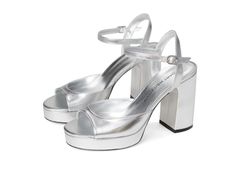 スチュアート ワイツマン レディース シューズ ヒール プラットフォーム Stuart Weitzman Dayna II Platform silver シルバー