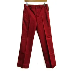 ギャップ パンツ ボトムス ストレートフィット センタープレス 未使用 メンズ 6サイズ ワインレッド GAP