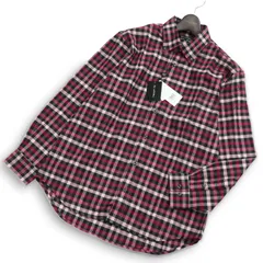 【新品 未使用】 H・L HENRI-LUC CHAPUIS アッシュエル アンリシャピュイ 秋冬★ 長袖 チェック ネル BD シャツ Sz.L メンズ