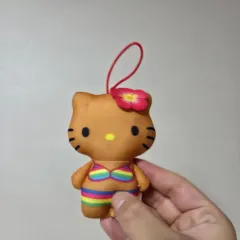 日本キャラクター ぬいぐるみ フィギュア 古典漫画グッズ サンリオ ハローキティ タンニングキティ ストラップ キーホルダー
