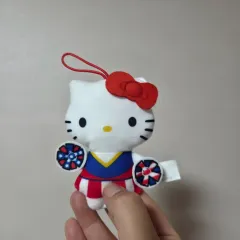日本キャラクター ぬいぐるみ フィギュア 漫画グッズ サンリオ ハローキティ チアリーダー ストラップ キーホルダー