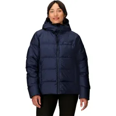 マーモット レディース アウター ジャケット・ブルゾン フーデッドジャケット ダウン ジャケット Marmot Guides Down Hooded Jacket Womens Arctic Navy