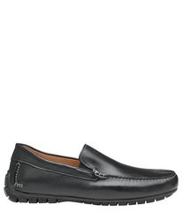 ジョンストンアンドマーフィー メンズ シューズ スリッポン・ローファー レザー ローファー Johnston Murphy Mens Cort Leather Slip On Loafer Drive