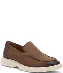 フライ メンズ シューズ スリッポン・ローファー ローファー Frye Mens Connor Nubuck Venetian Loafers Chocolate チョコレート