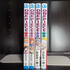 【初版】 ONE PIECE ワンピース 112巻-115巻 計4冊セット ※114巻・15巻帯付 コミック 漫画 comic Vol.1 First Edition Japanese Manga Obi