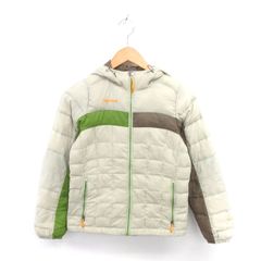 マーモット MARMOT 国内正規品 MJD-F1518W ダウンジャケット アウター フード ジップアップ S ライトベージュ カーキ 緑 /TT15