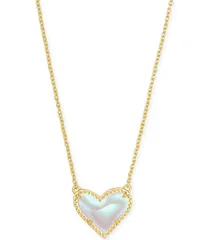 ケンドラスコット レディース アクセサリー ネックレス・チョーカー レース Kendra Scott Ari Heart Glass Gold Short Pendant Necklace Gold