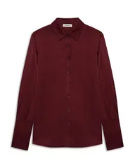 アニービン レディース トップス シャツ Anine Bing Amanda Shirt Burgundy バーガンディ