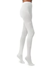 ヒュー レディース アウター ニット・セーター HUE Cable Sweater Tights Ivory アイボリー