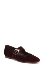 ナチュライザー レディース シューズ パンプス Naturalizer Cosmic Mary Jane Flat Cabernet Sauvignon Red レッド