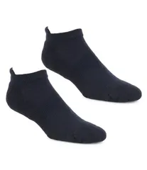 ラウンドトゥリーアンドヨーク メンズ アンダーウェア 靴下 Gold Label Roundtree Yorke HalfCushion Performance Tab NoShow Socks 2P