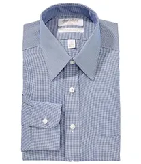 ラウンドトゥリーアンドヨーク メンズ トップス シャツ プリント Roundtree Yorke Classic Fit NonIron Point Collar Pinpoint Print Dre