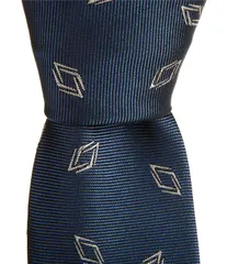 ヒューゴボス メンズ アクセサリー ネクタイ シルク Hugo Boss Diamond Pattern Jacquard 2 14 Silk Blend Tie Blue ブルー