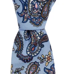 ダニエル クレミュ メンズ アクセサリー ネクタイ Cremieux Arlo FlowerPaisley Pattern 38 Woven Tie Blue ブルー
