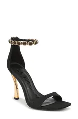 サムエデルマン レディース シューズ サンダル アンクル Sam Edelman Lyrankle Strap Sandal Black ブラック