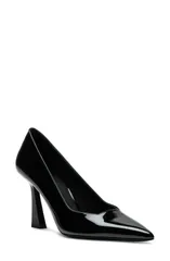 スチュアート ワイツマン レディース シューズ パンプス レザー Stuart Weitzman Vinnie 85 Patent Leather Pointed Toe Pump Black ブラッ