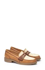 ピコリーノス レディース シューズ スリッポン・ローファー PIKOLINOS Aldaya Penny Loafer Almond