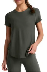 ビヨンドヨガ レディース トップス Tシャツ ダウン Beyond Yoga On the Down Low TShirt Dusty Forest Heather ヘザー
