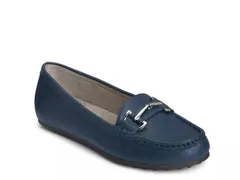 エアロソールズ レディース シューズ スリッポン・ローファー AerosolesDay Drive Loafer Navy ネイビー