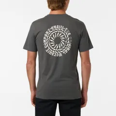 オニール メンズ トップス Tシャツ ONeill Mens Navigate Short Sleeve Classic TShirt Dark Shadow