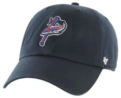 フォーティーセブン メンズ アクセサリー 帽子 47 Adult Pensacola Blue Wahoos Navy Core Clean Up Adjustable Hat NoColor ネイビ