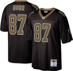 ミッチェルネス メンズ トップス シャツ ジャージー Mitchell Ness Mens New Orleansaints Joe Horn 87 Black 2005 Home Jersey No