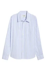 コリドー メンズ トップス シャツ Corridor Berg Stripe ButtonUp Shirt White ホワイト