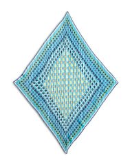 エコー レディース アクセサリー マフラー・ストール・スカーフ プリーツ Echo Clover Pleatediamond Scarf Chambray
