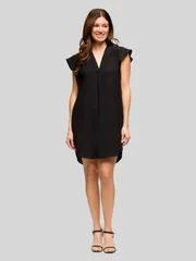 24 セブンコンフォート レディース トップス ワンピース Vネック ノースリーブ マキシ 24seven Comfort Apparel VNeck Sleeveless Maxi Dress wi
