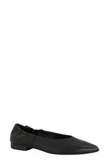 ポール・グリーン レディース シューズ パンプス Paul Green Elly Pointed Toe Flat Women BLACK LEATHERDNU ブラック