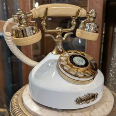 フランス アンティーク ホーロー コランダー サックスブルー 水切り