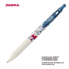 얼룩말 ZEBRA 한정 젤 볼펜 사라사 클립 SARASA CLIP 0.5mm 스누피 블루 블랙 잉크 JJ29-SN26-FB