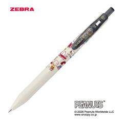 얼룩말 ZEBRA 한정 젤 볼펜 사라사 클립 SARASA CLIP 0.5mm 스누피 블랙 잉크 JJ29-SN26-BK