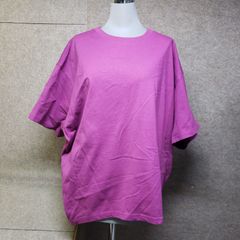 JOURNAL STANDARD ジャーナルスタンダード タックスウェットTシャツ 半袖 クルーネック 裾タック パープル F u7745c
